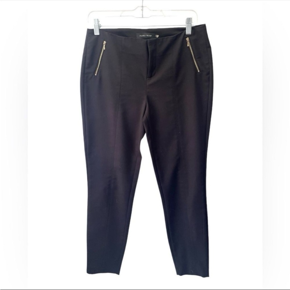 Black cropped professional pants